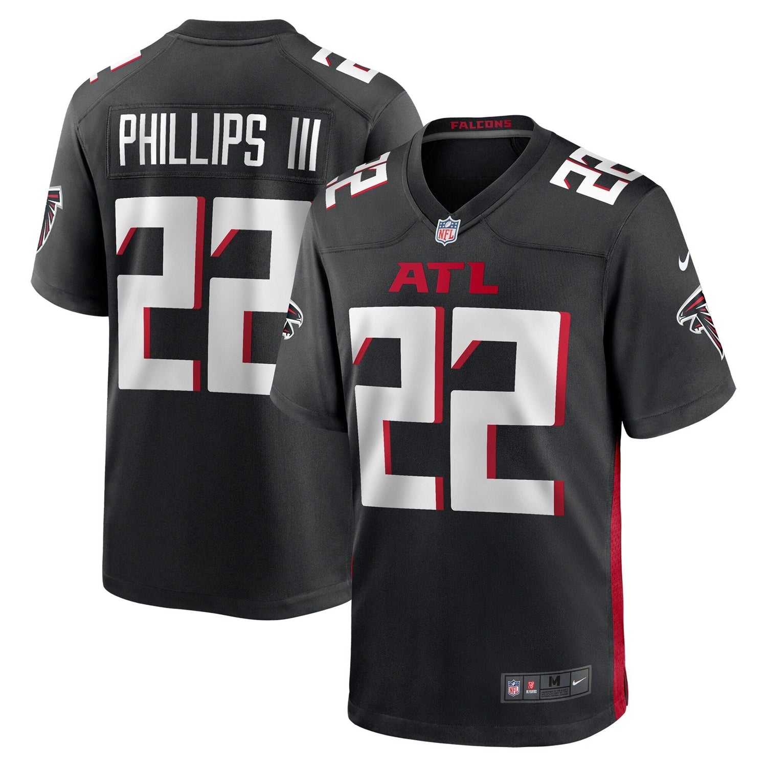 Clark Phillips III Atlanta Falcons Nike Team Game Jersey - Black