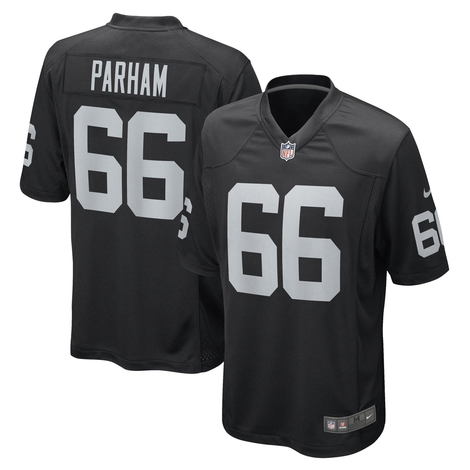 Dylan Parham Las Vegas Raiders Nike Game Jersey - Black