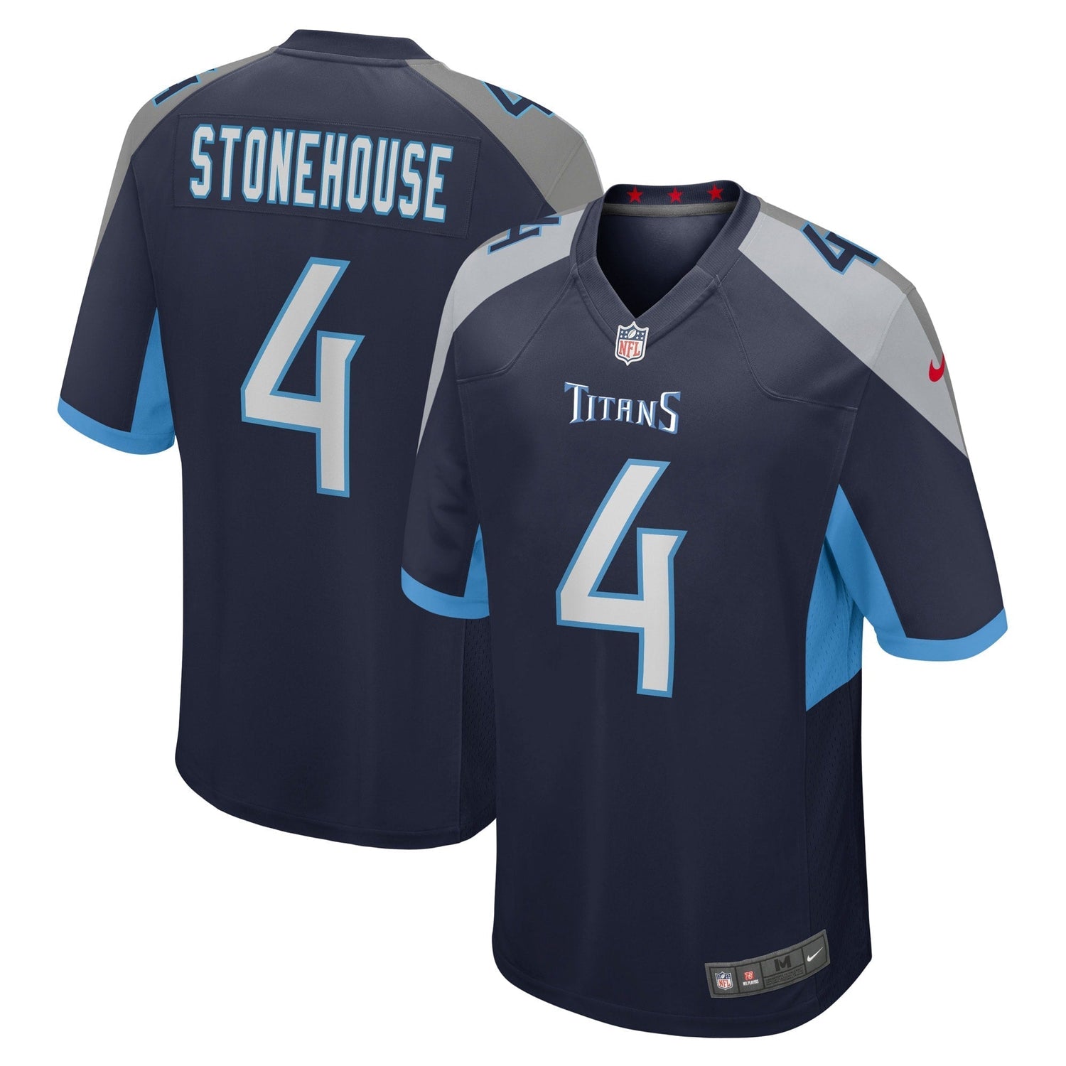 Ryan Stonehouse Tennessee Titans Nike Game Jersey - Navy