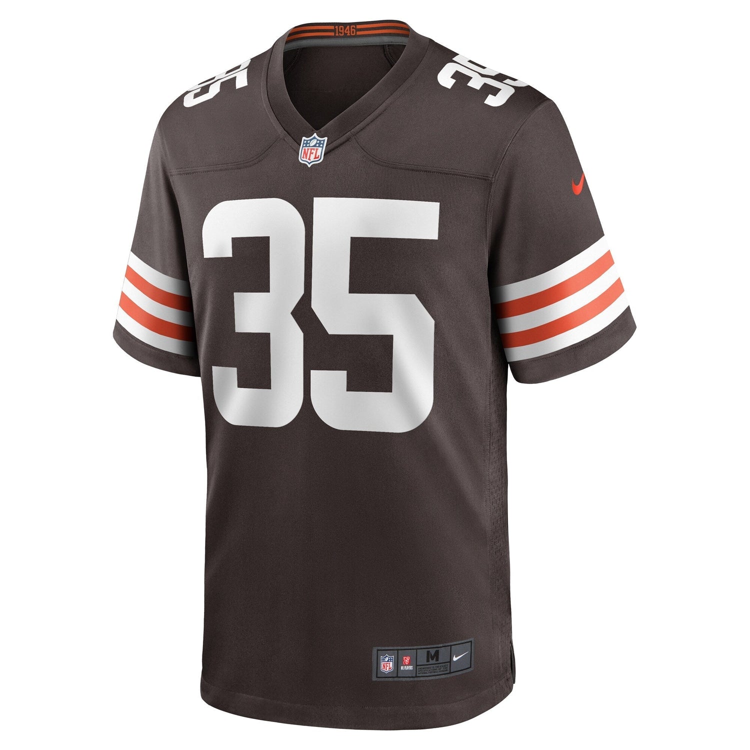 Charlie Thomas Cleveland Browns Nike Team Game Jersey - Brown