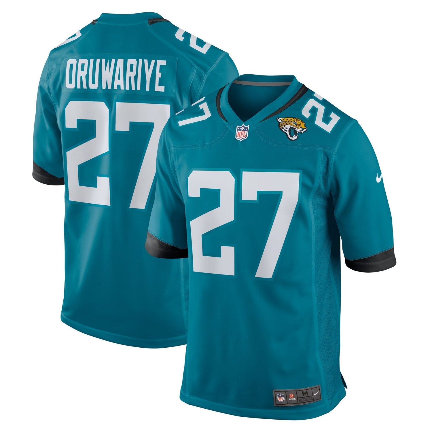 Amani Oruwariye Jacksonville Jaguars Nike Game Jersey - Teal