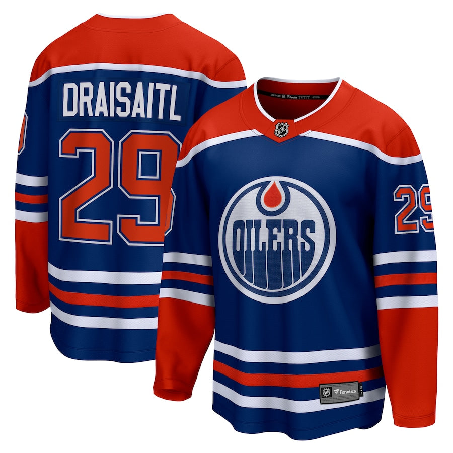 Leon Draisaitl Edmonton Oilers Home Breakaway Jersey - Royal