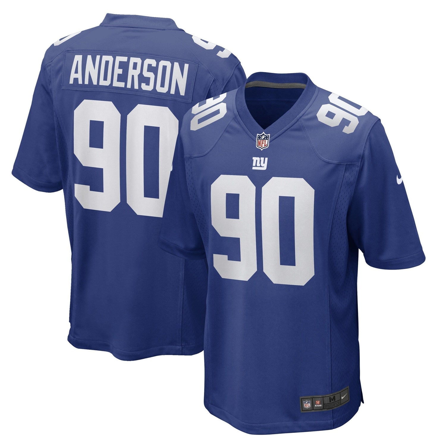 Ryder Anderson New York Giants Nike Game Jersey - Royal