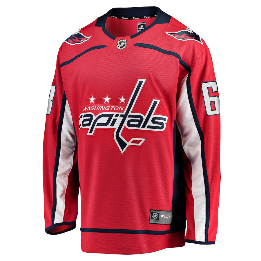Men's Washington Capitals Ivan Miroshnichenko Fanatics Red Home Premier Breakaway Jersey