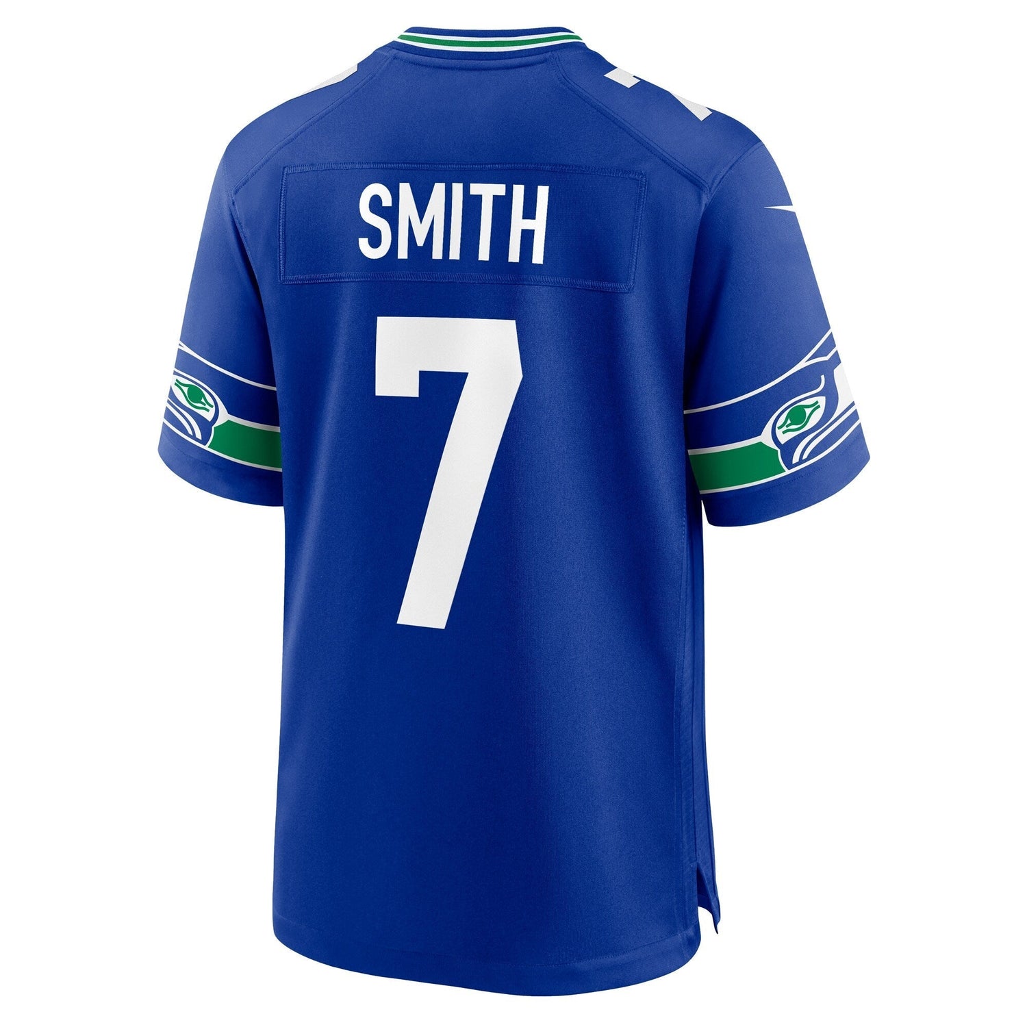 Geno Smith Seattle Seahawks Nike Throwback Game Jersey - Royal