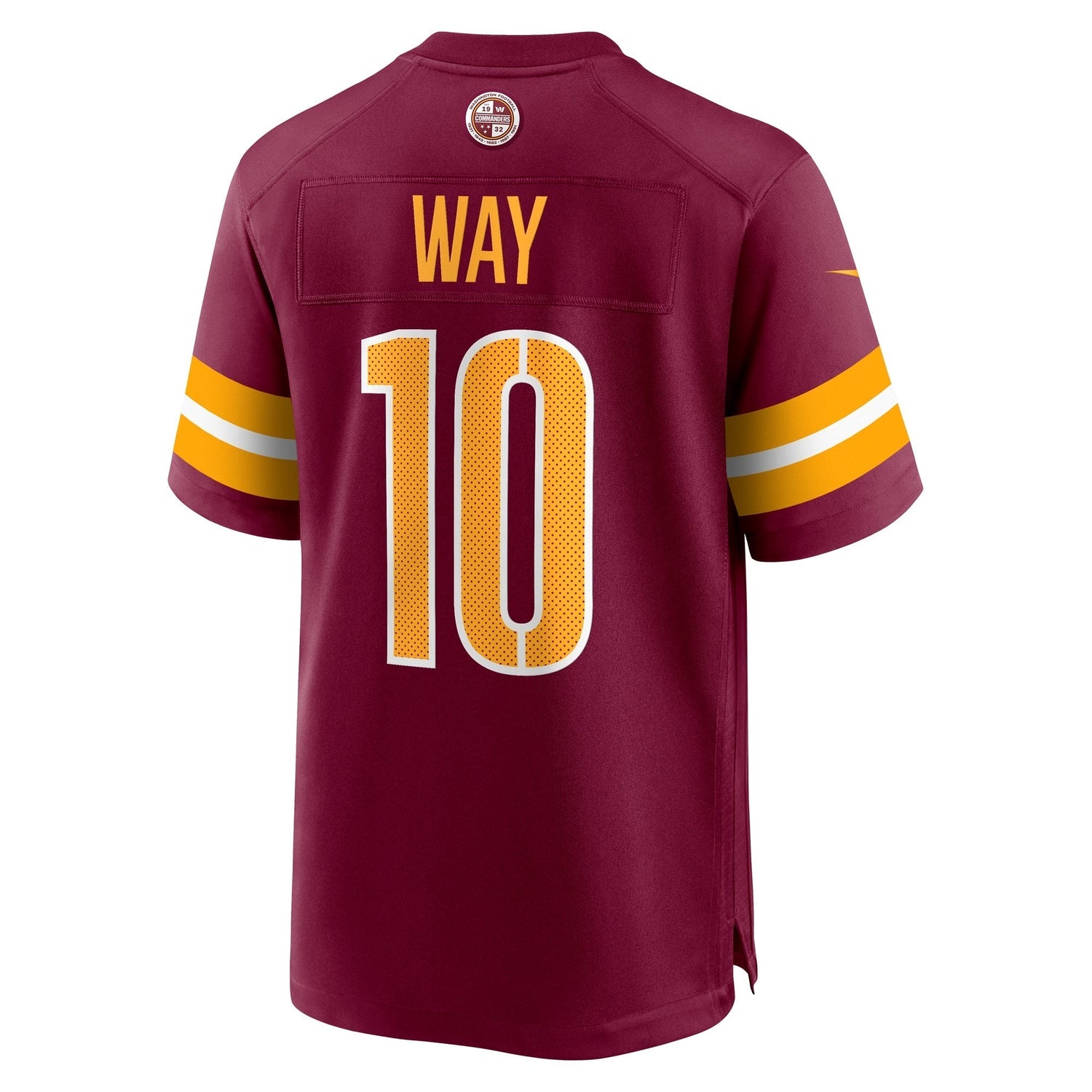 Tress Way Washington Commanders Nike Game Jersey - Burgundy
