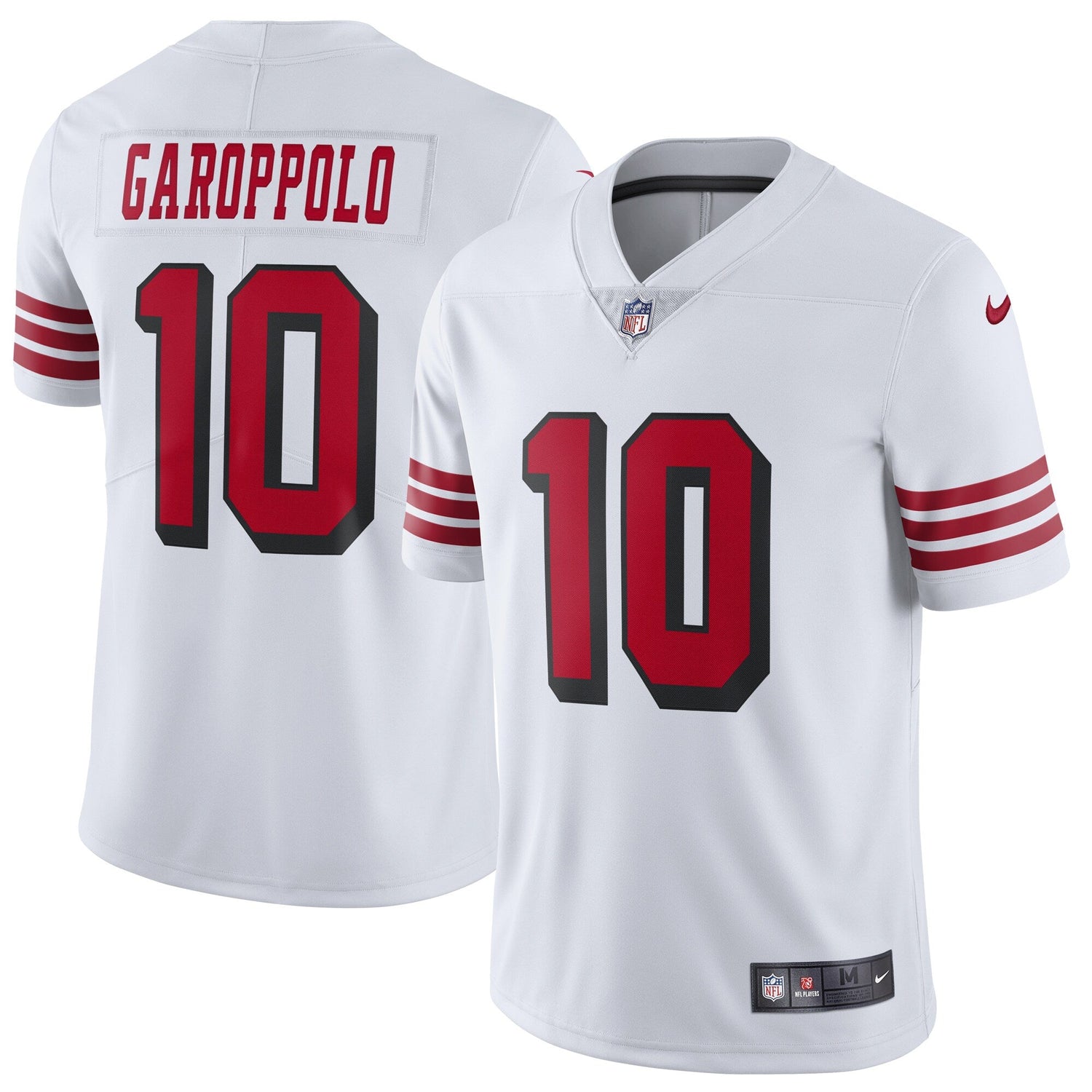 Jimmy Garoppolo San Francisco 49ers Nike Color Rush Vapor Untouchable Limited Jersey - White