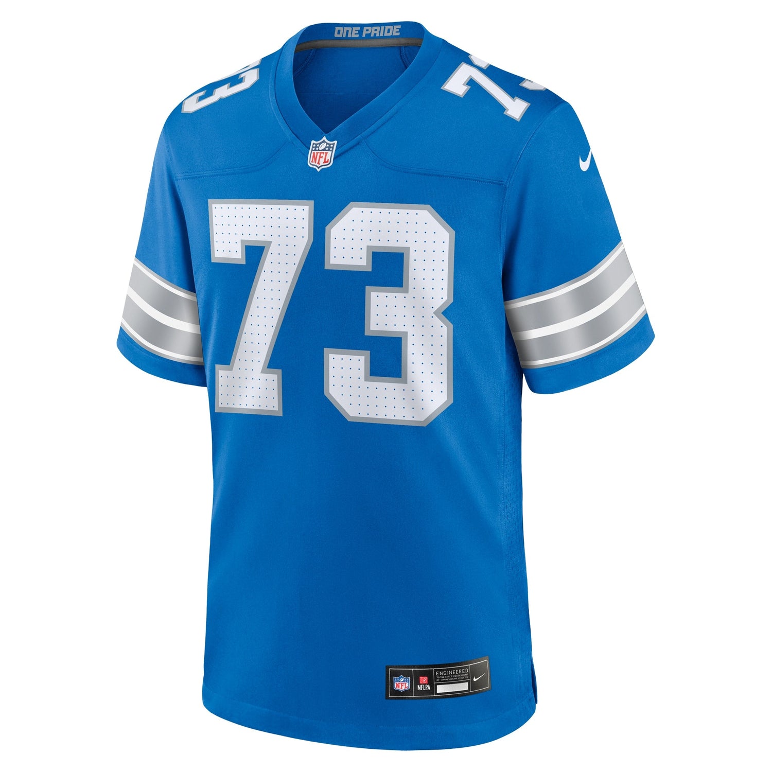 Christian Mahogany Detroit Lions Nike Team Game Jersey - Blue