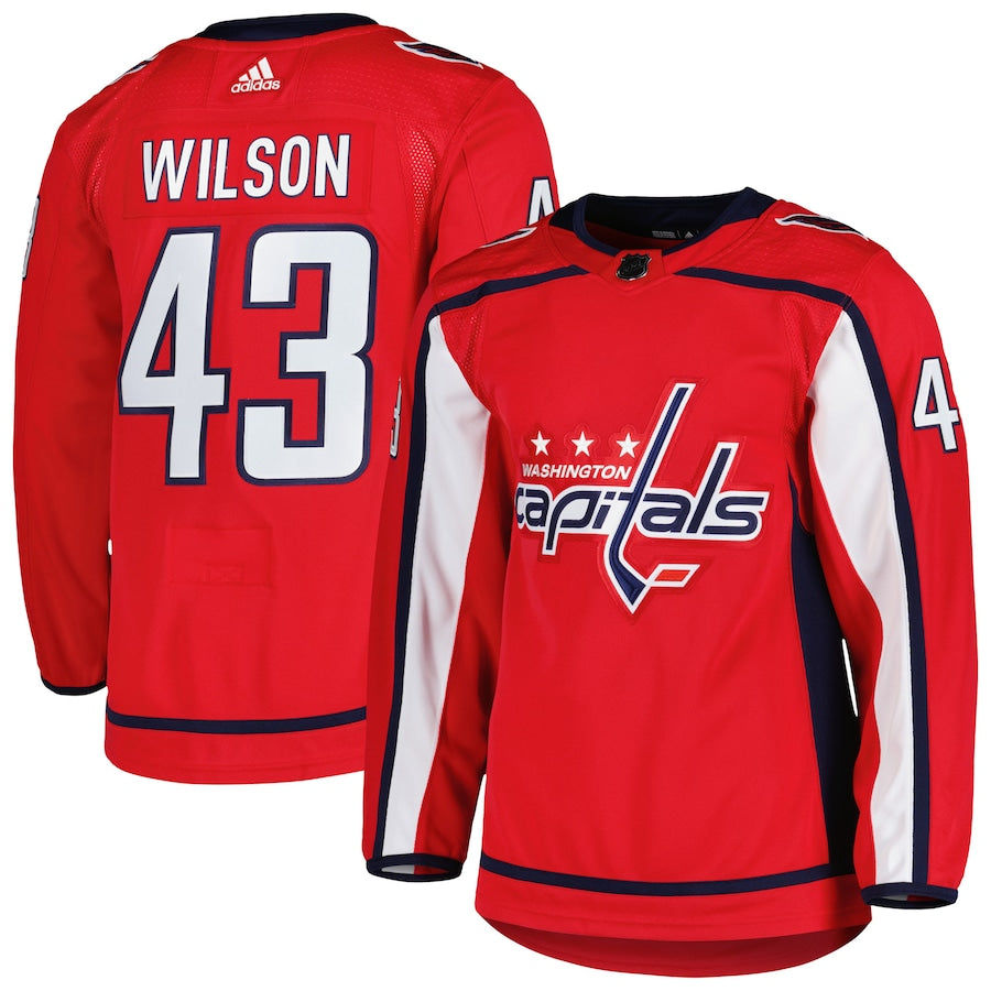 Men's Washington Capitals Tom Wilson Red Jersey