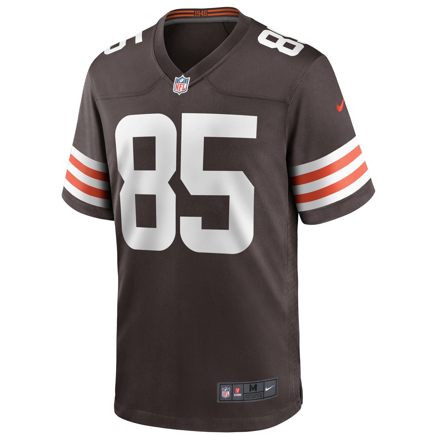 David Njoku Cleveland Browns Nike Game Jersey - Brown