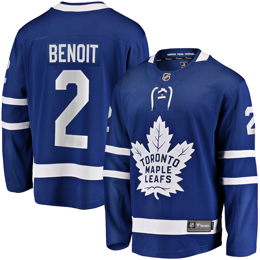 Simon Benoit Toronto Maple Leafs Home Premier Breakaway Jersey - Blue