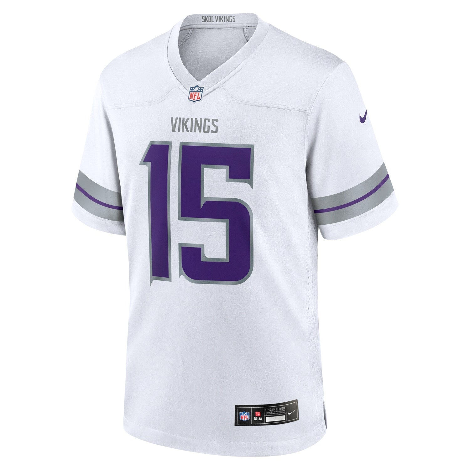 Dallas Turner Minnesota Vikings Nike Alternate Game Jersey - White