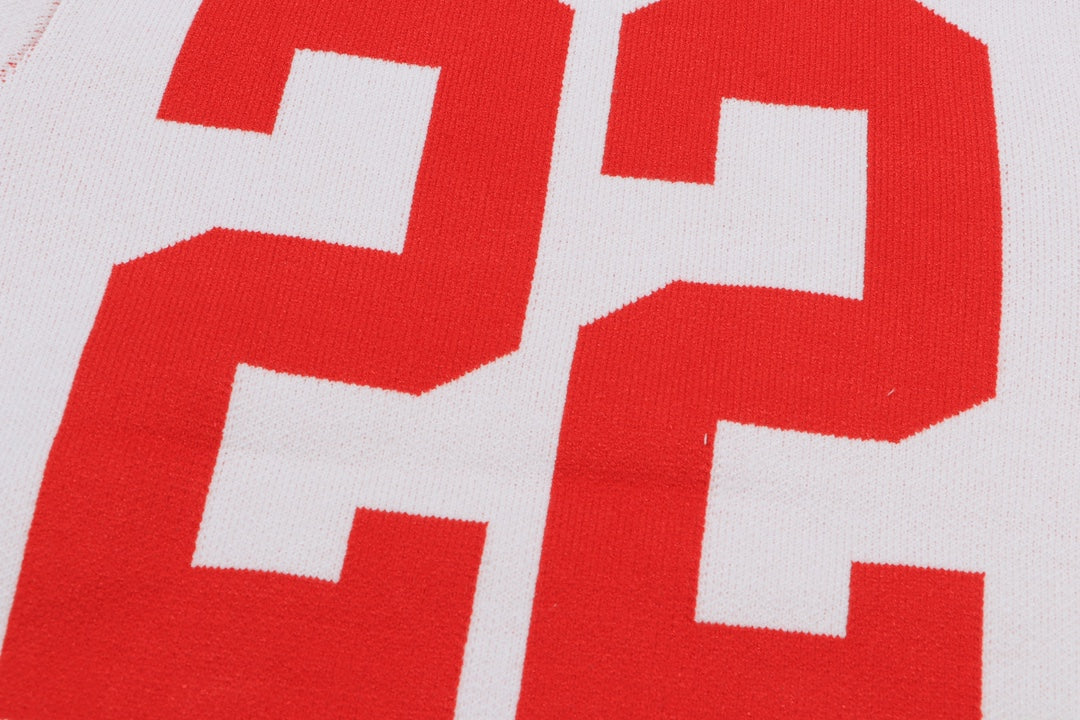 AMIRI 2024 new sweater with large 22-letter logo on back