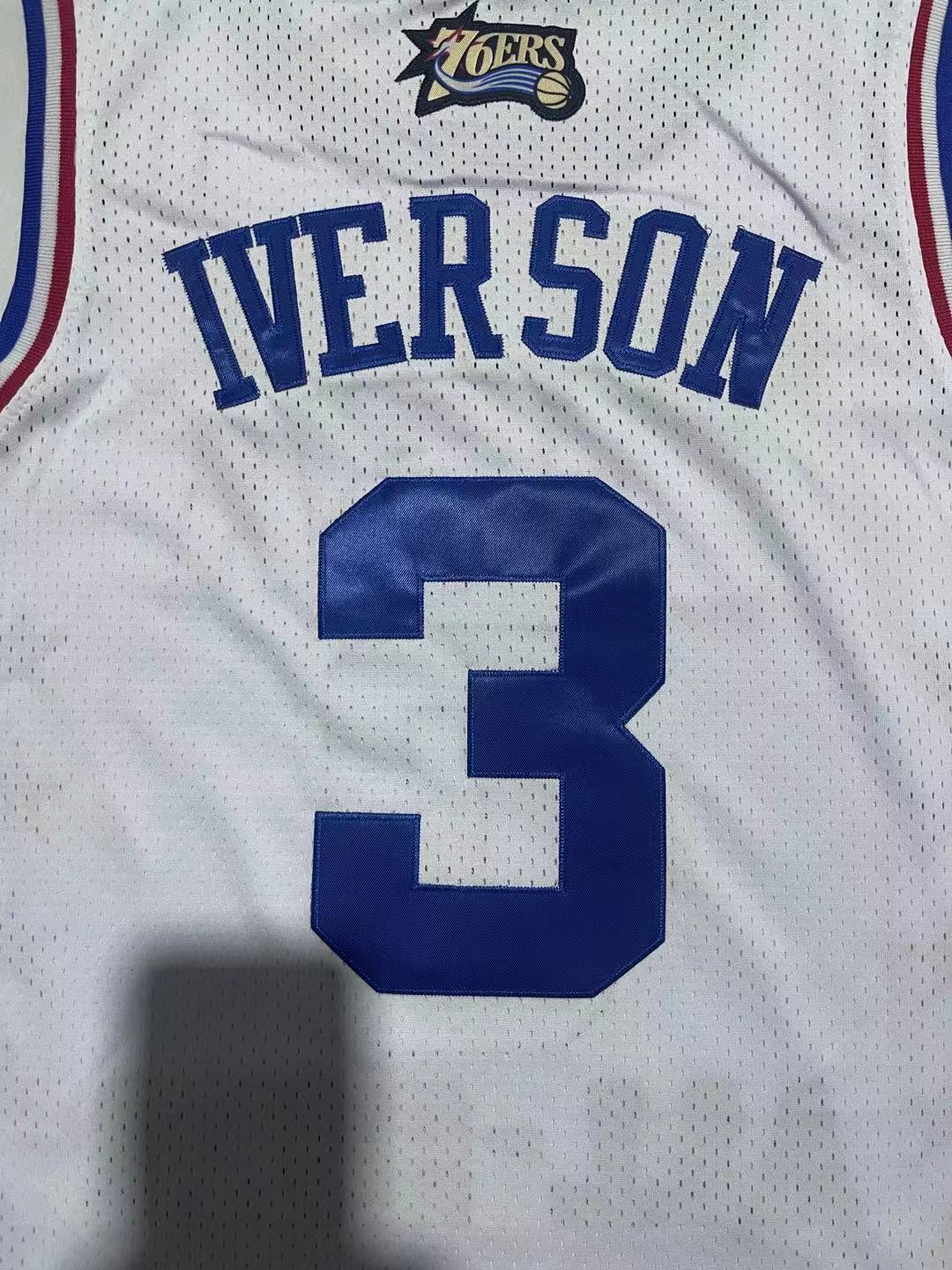 Allen Iverson Philadelphia 76ers All-Star ersey
