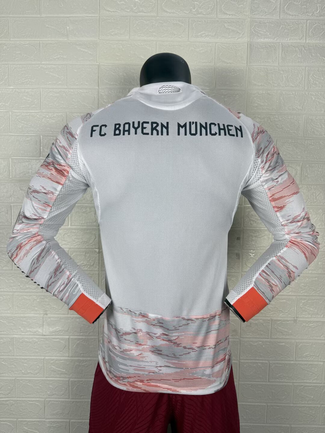 2025-26 Bayern Munich Away Long Sleeve Player Version Jersey