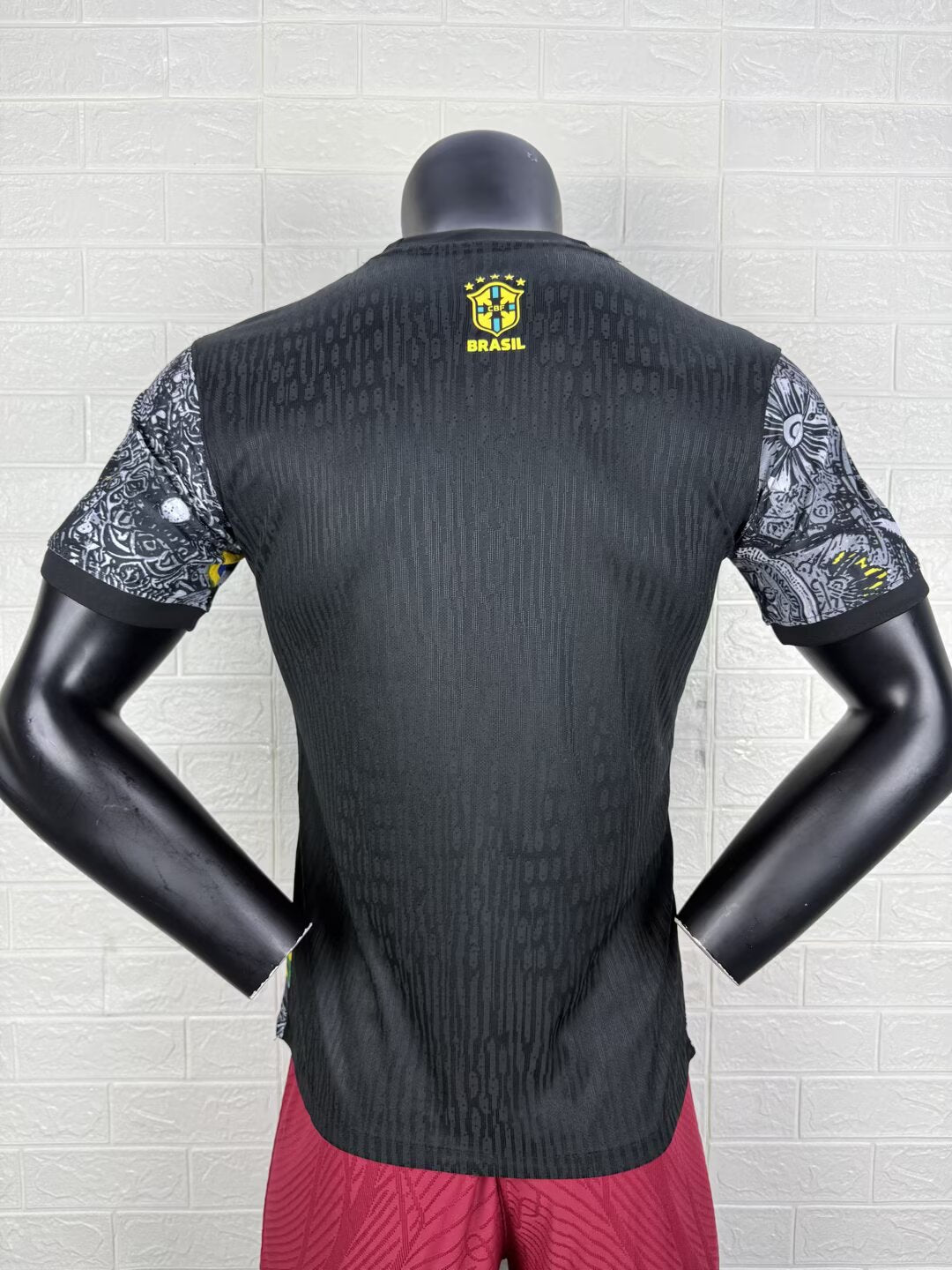 2025-26 Brazil Grey Player Version Jersey