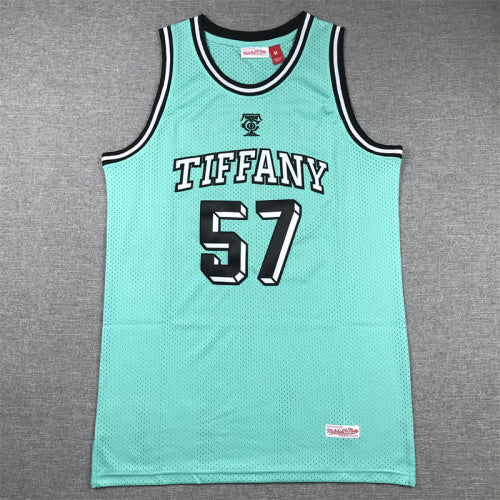 Tiffany Co x Mitchell & Ness Basketball Jersey Tiffany Blue