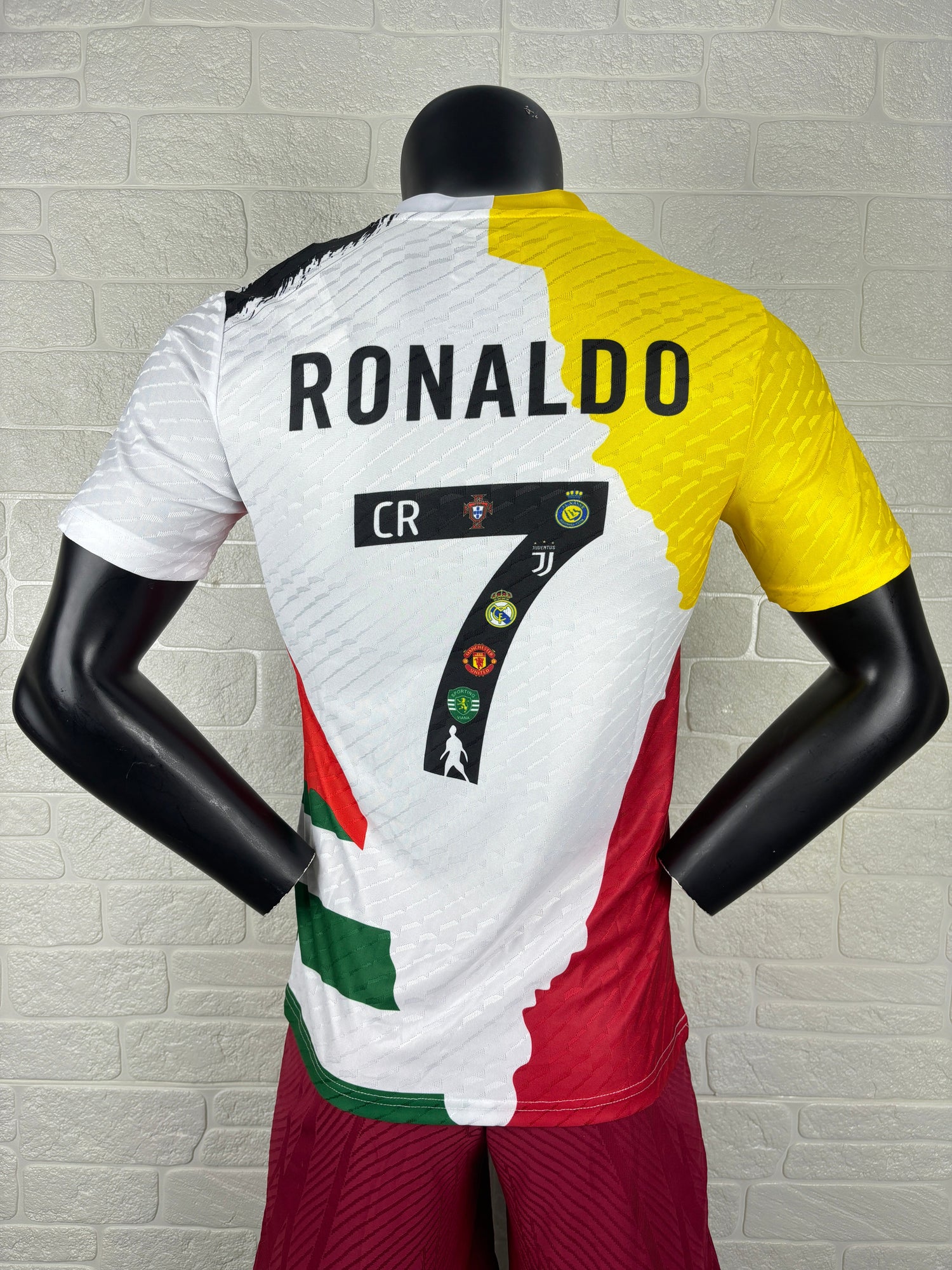 2025-26 Real Madrid Cristiano Ronaldo Player Version Jersey