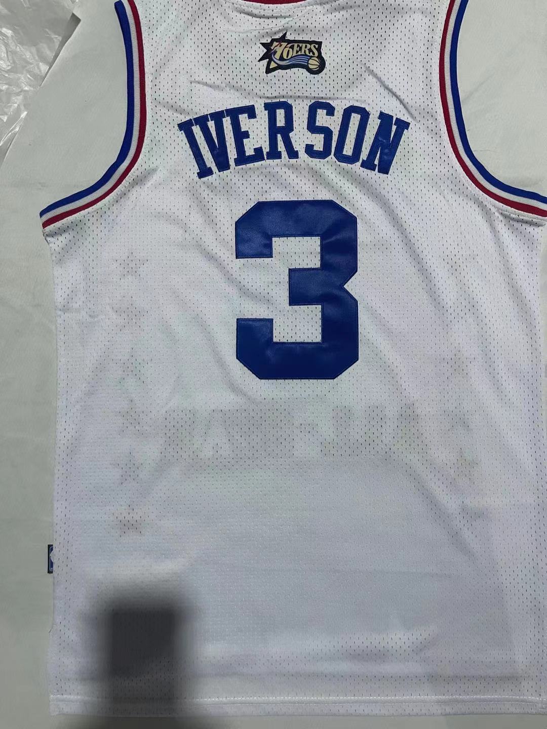 Allen Iverson Philadelphia 76ers All-Star ersey