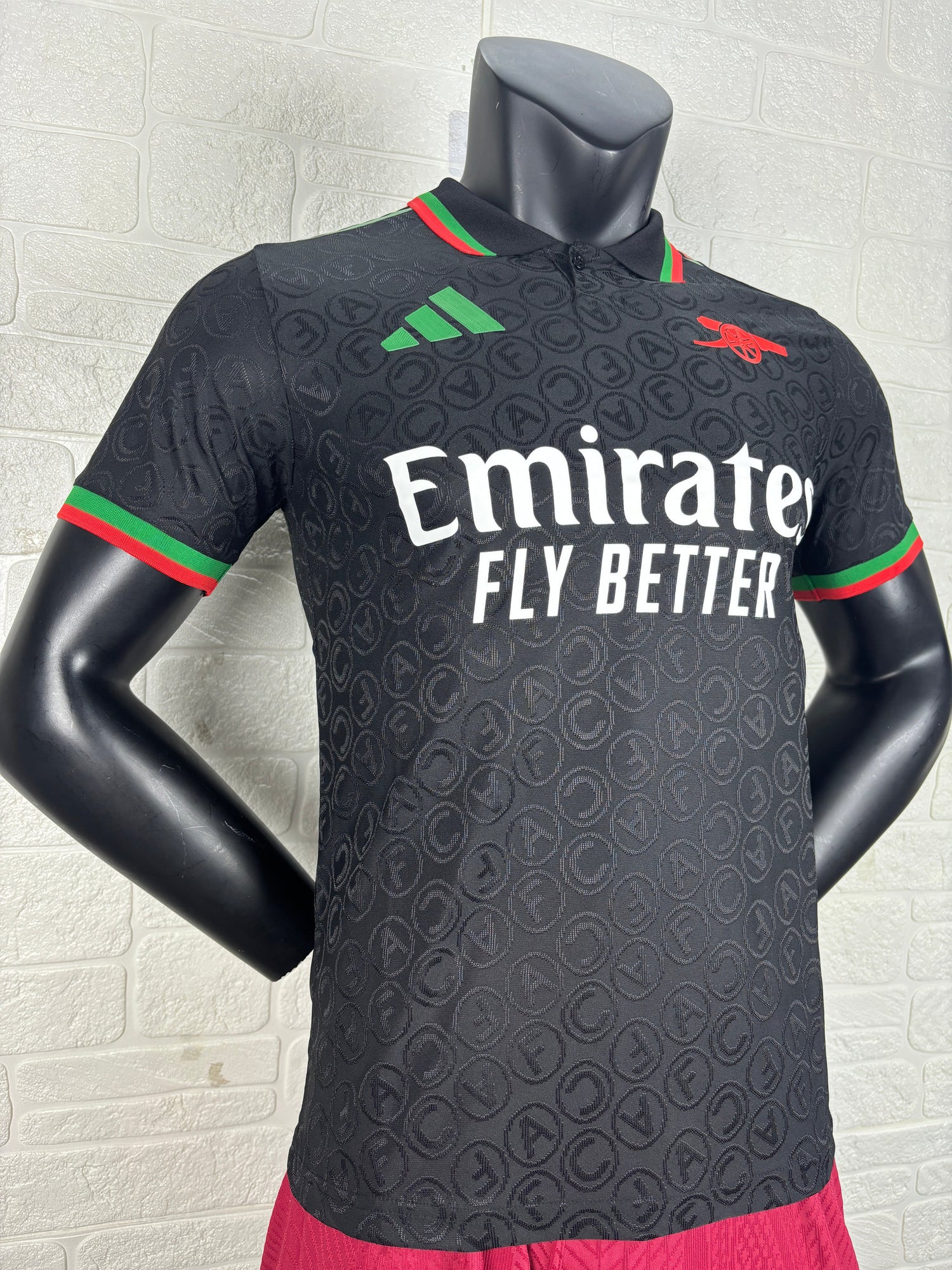 2025-26 Arsenal Special Edition Black Player Version Jersey