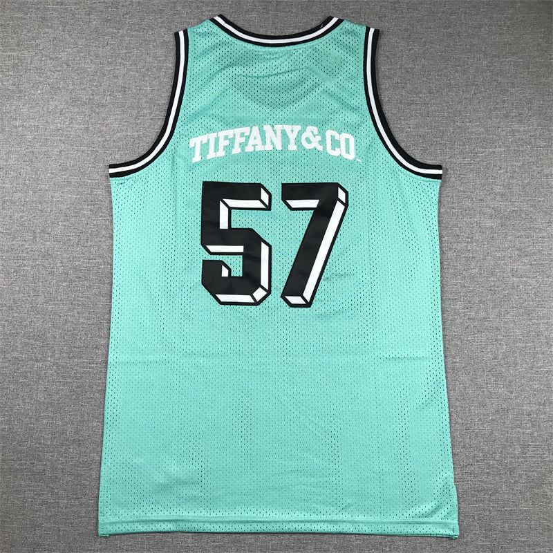 Tiffany Co x Mitchell & Ness Basketball Jersey Tiffany Blue