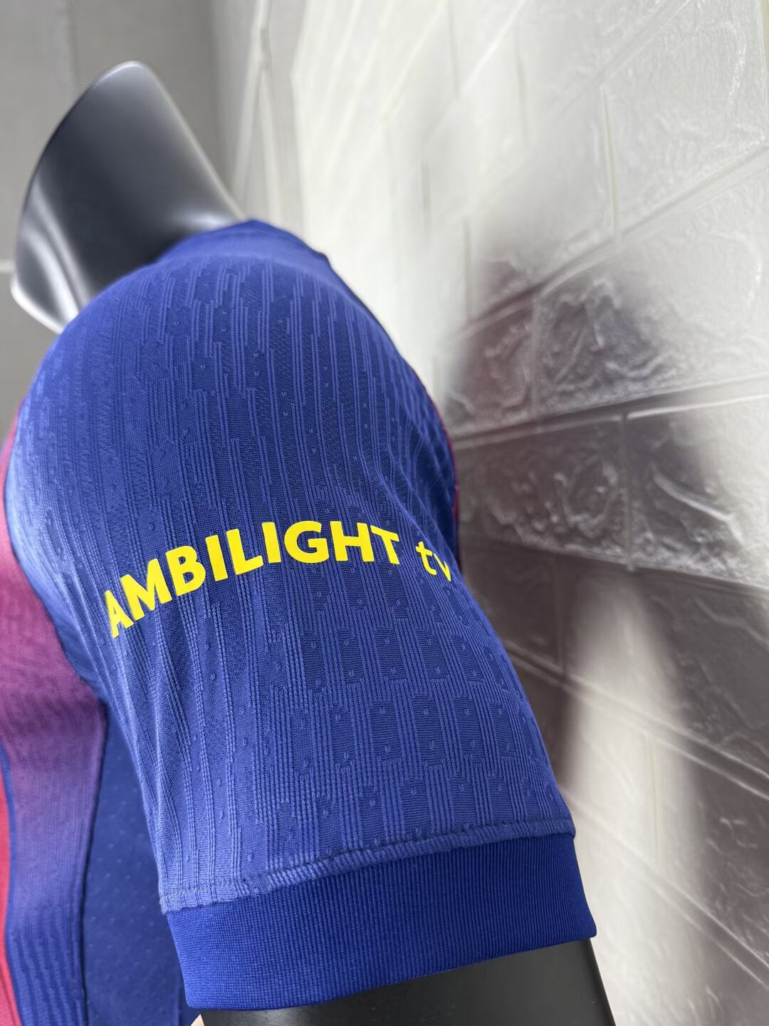 2025-26 FC Barcelona Home Player Version Jersey