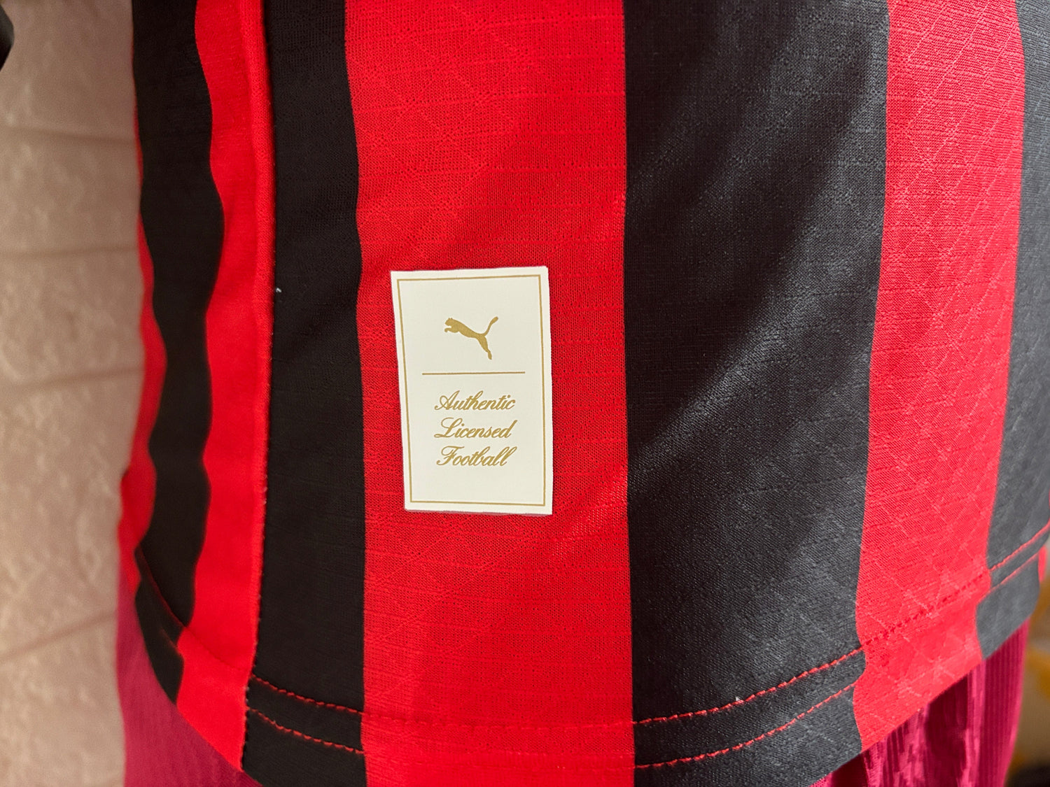 2025-26 AC Milan 125th Anniversary Edition Red Player Jersey