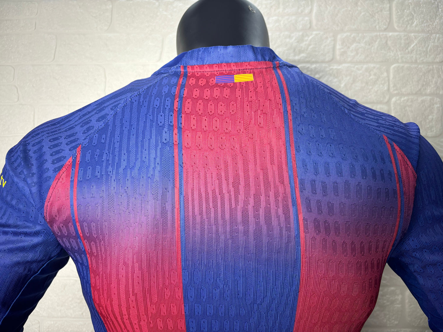 2025-26 FC Barcelona Home Long Sleeve Player Version Jersey