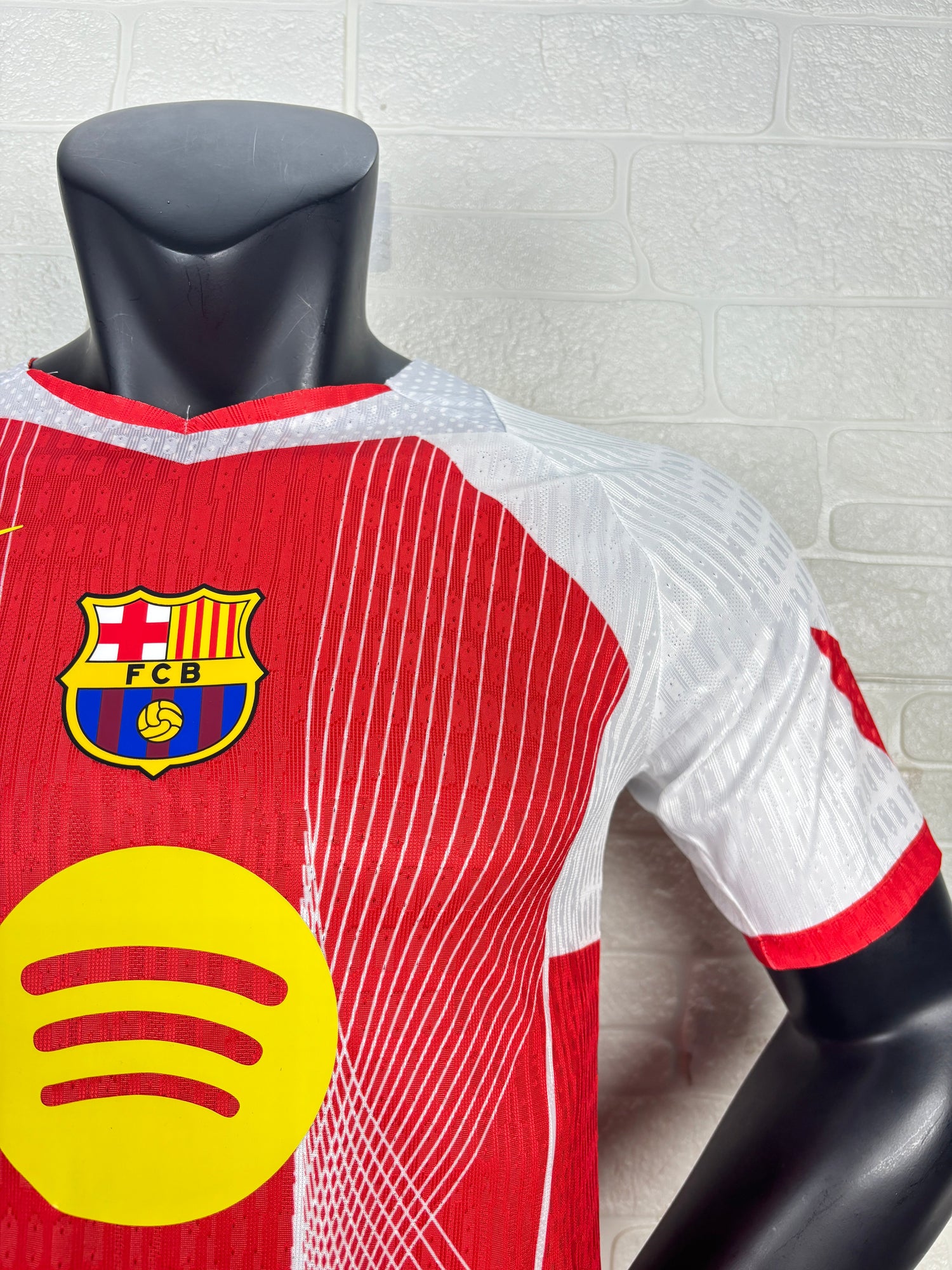 2025-26 FC Barcelona Special Edition Red Player Version Jersey