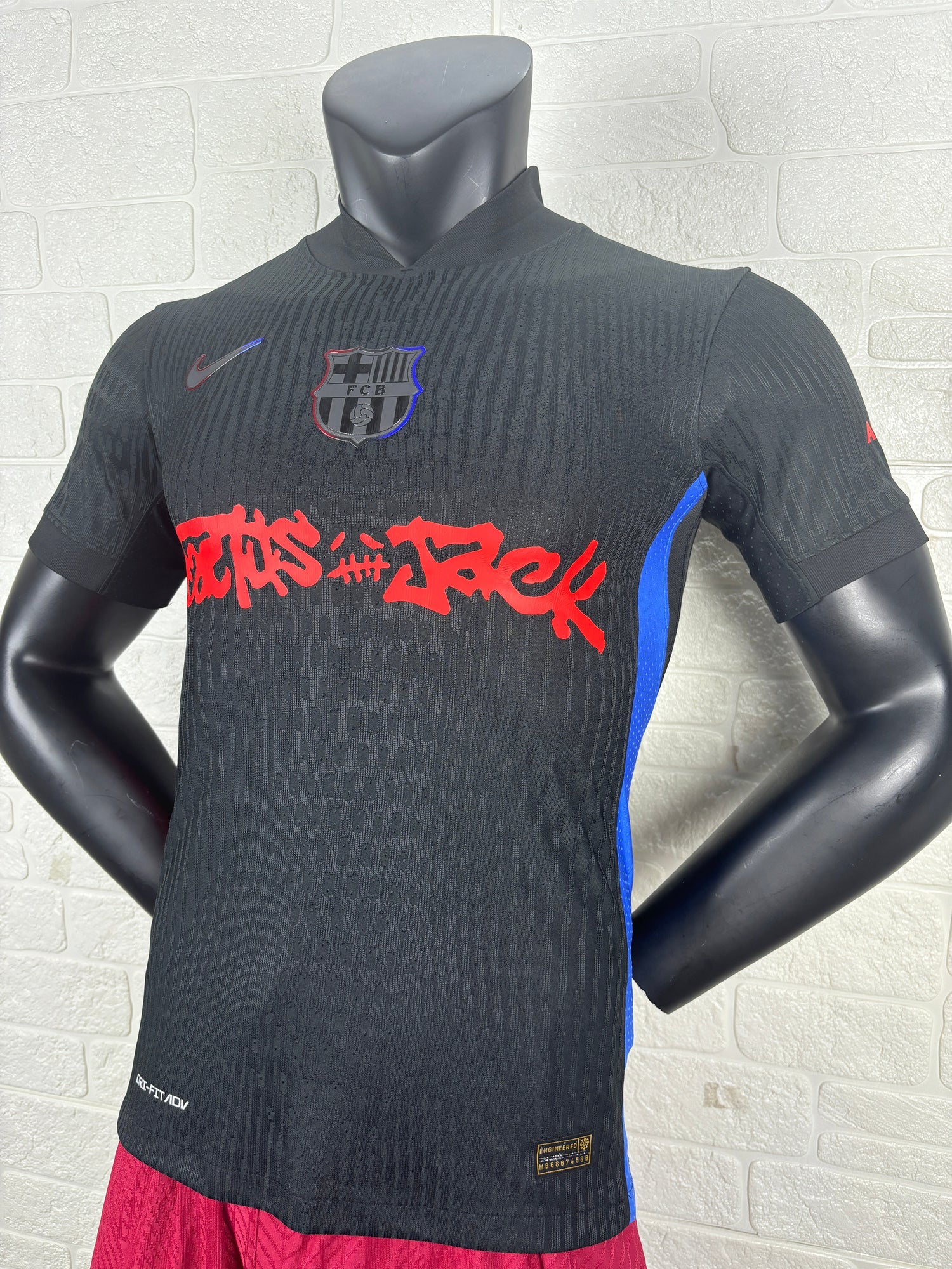 2025-26 Barcelona Scott Joint Edition Away Player Version Jersey