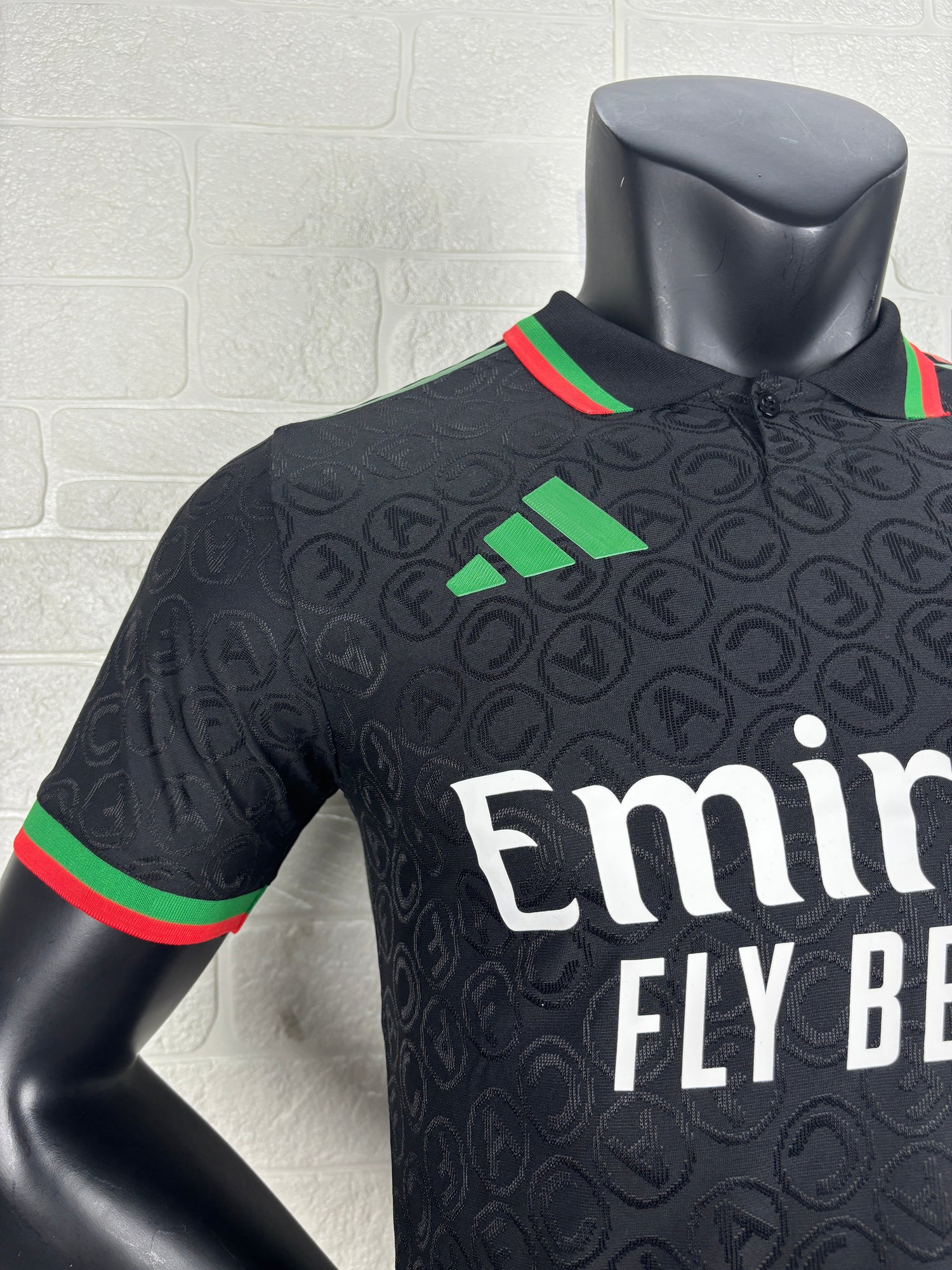 2025-26 Arsenal Special Edition Black Player Version Jersey