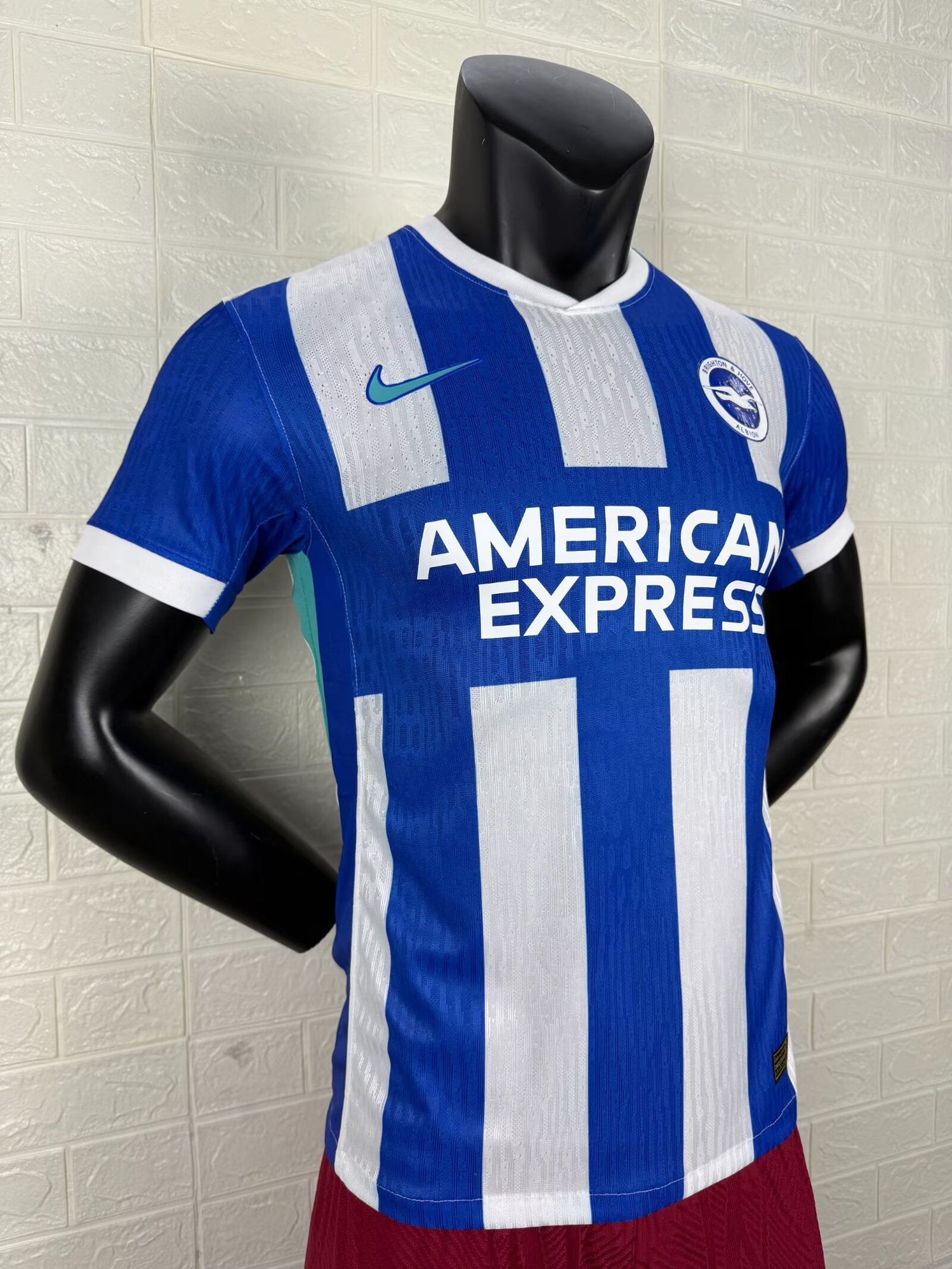 2025-26 Brighton & Hove Albion Home Player Version Jersey