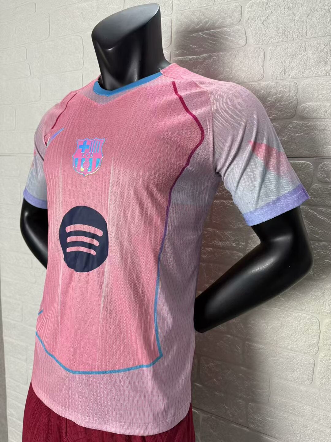 2025-26 FC Barcelona Special Edition Pink Player Version Jersey
