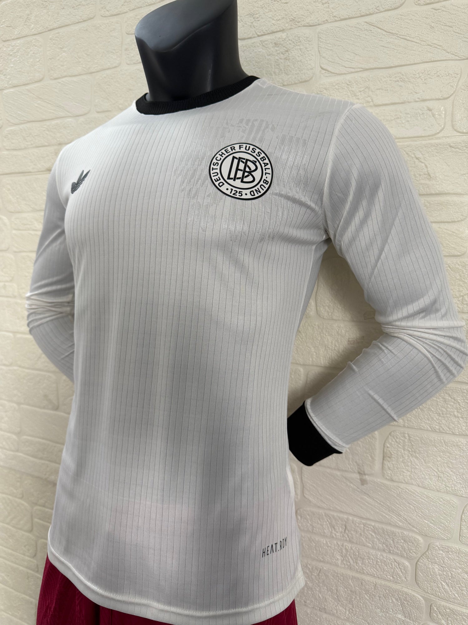 2025-26 Germany 125th Anniversary Long Sleeve Player Version Jersey