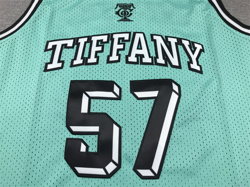 Tiffany Co x Mitchell & Ness Basketball Jersey Tiffany Blue