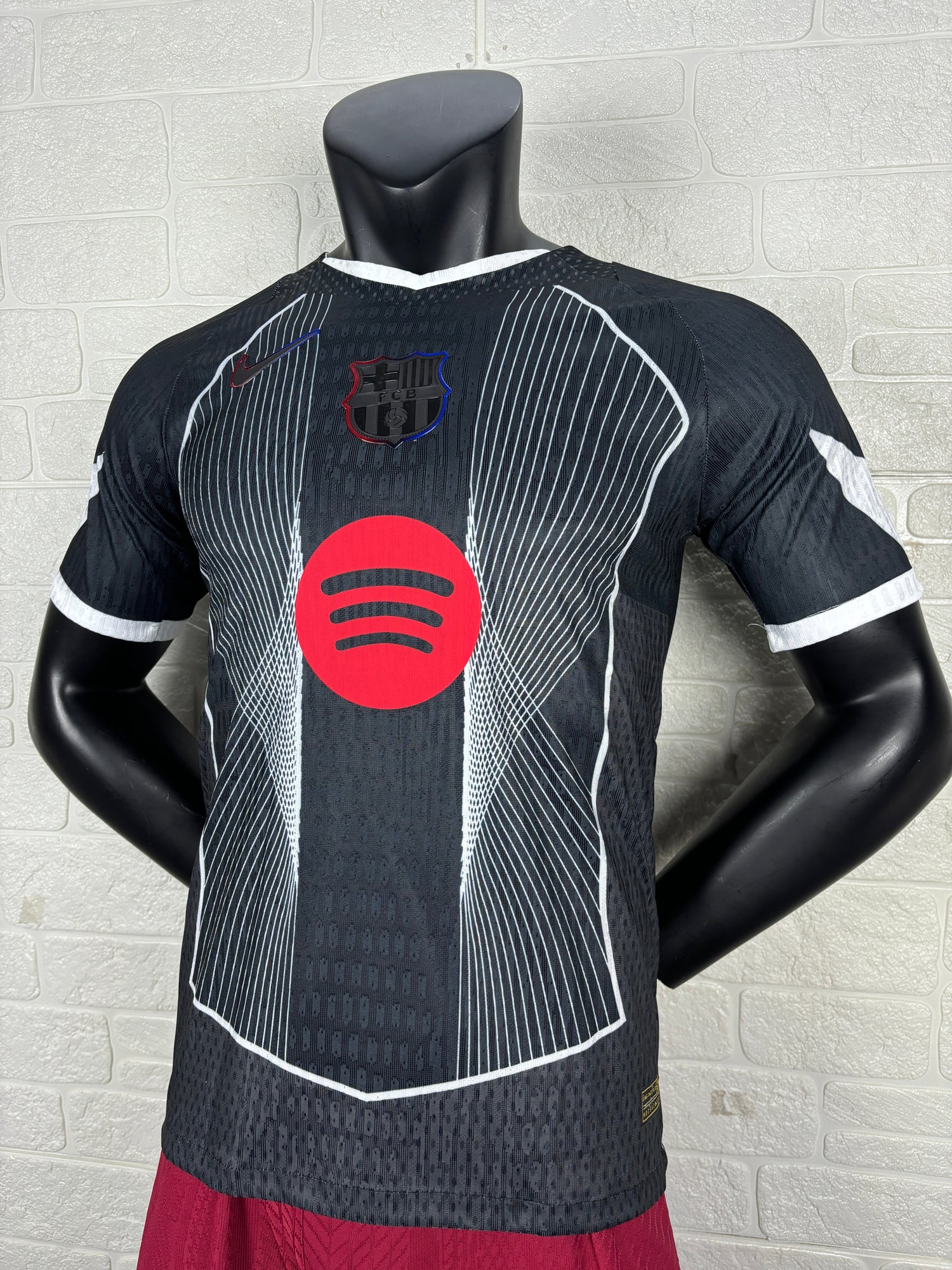 2025-26 FC Barcelona Special Edition Black Player Version Jersey