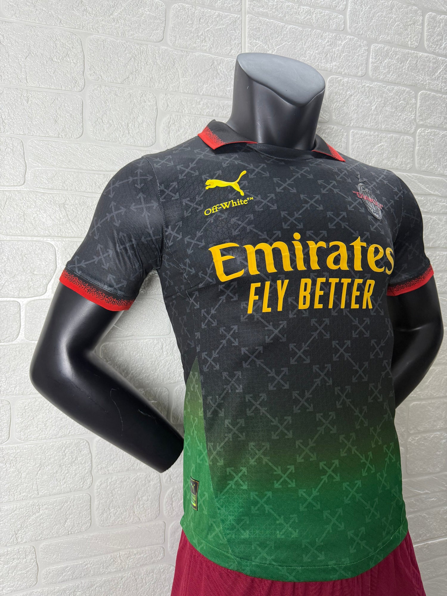 2025-26 AC Milan Joint Edition Green Player Version Jersey