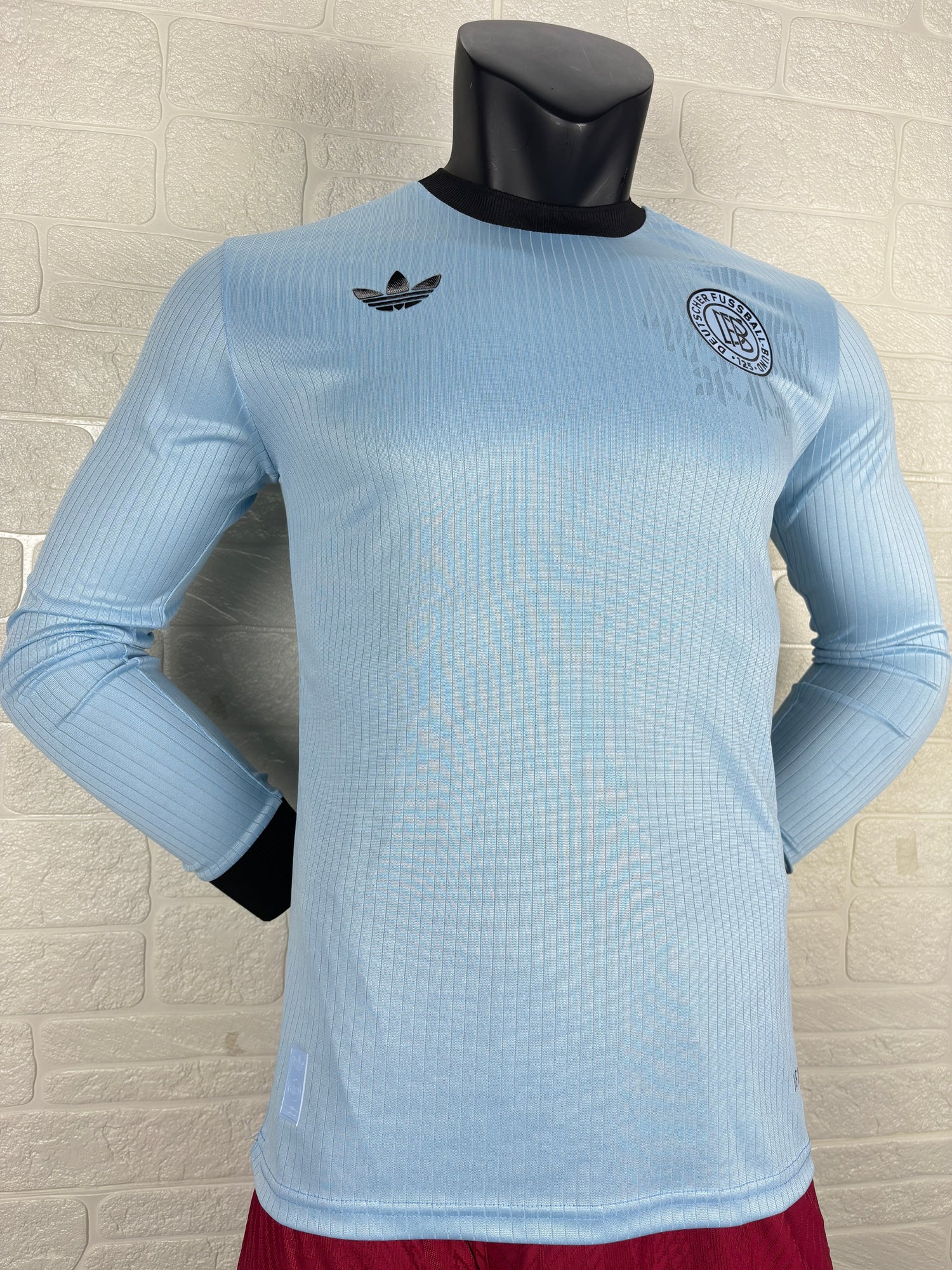 2025-26 Germany Special Edition Blue Long-Sleeved Player Version Jersey