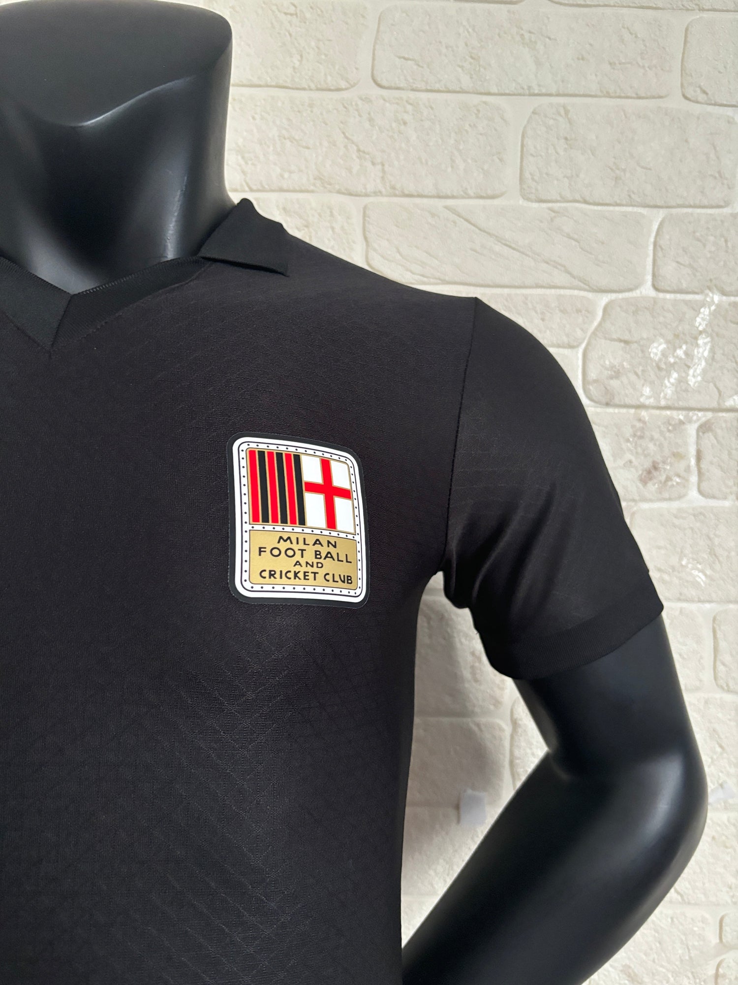 2025-26 AC Milan 125th Anniversary Edition Black Player Jersey