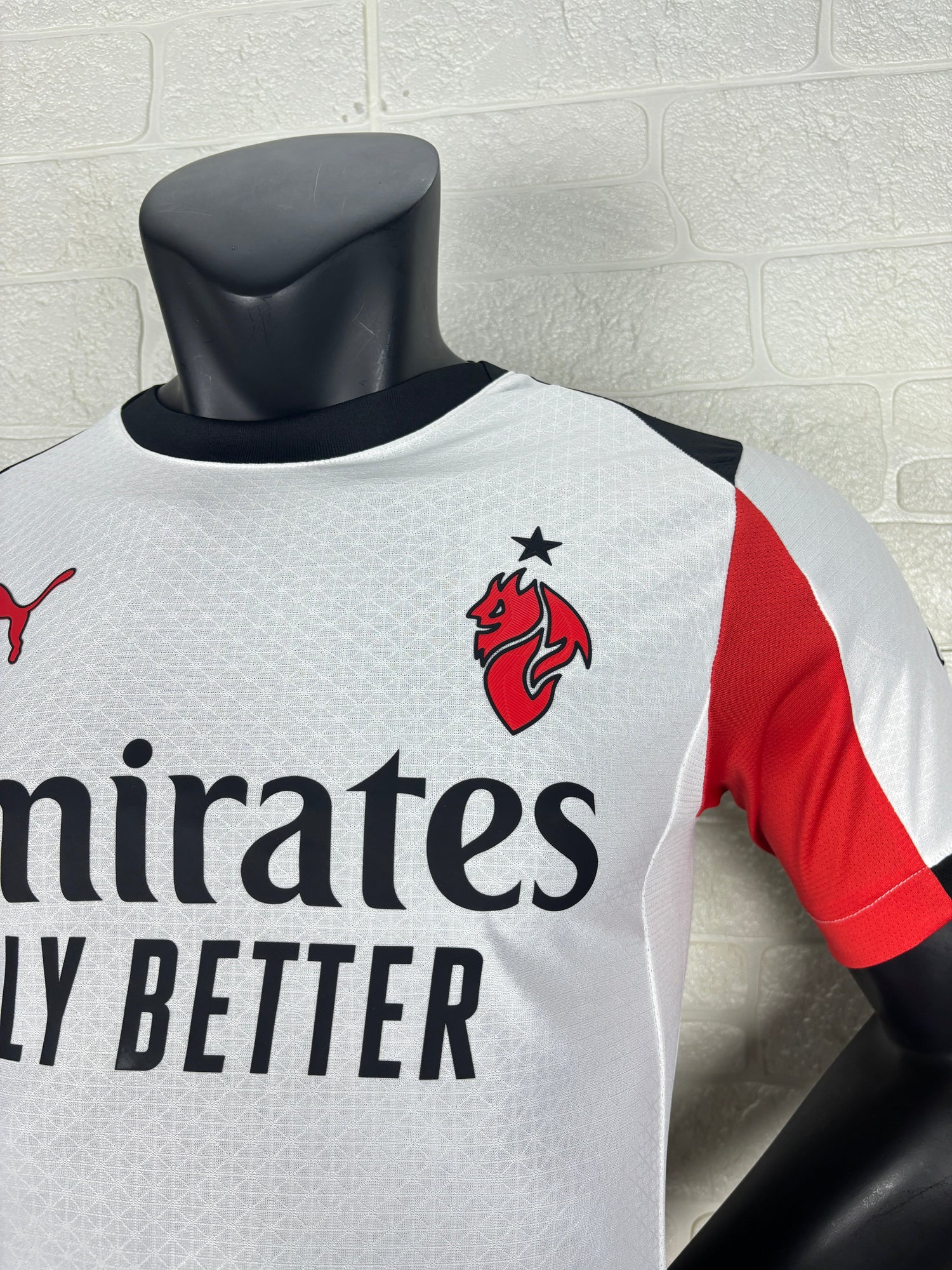 2025-26 AC Milan Away Player Version Jersey