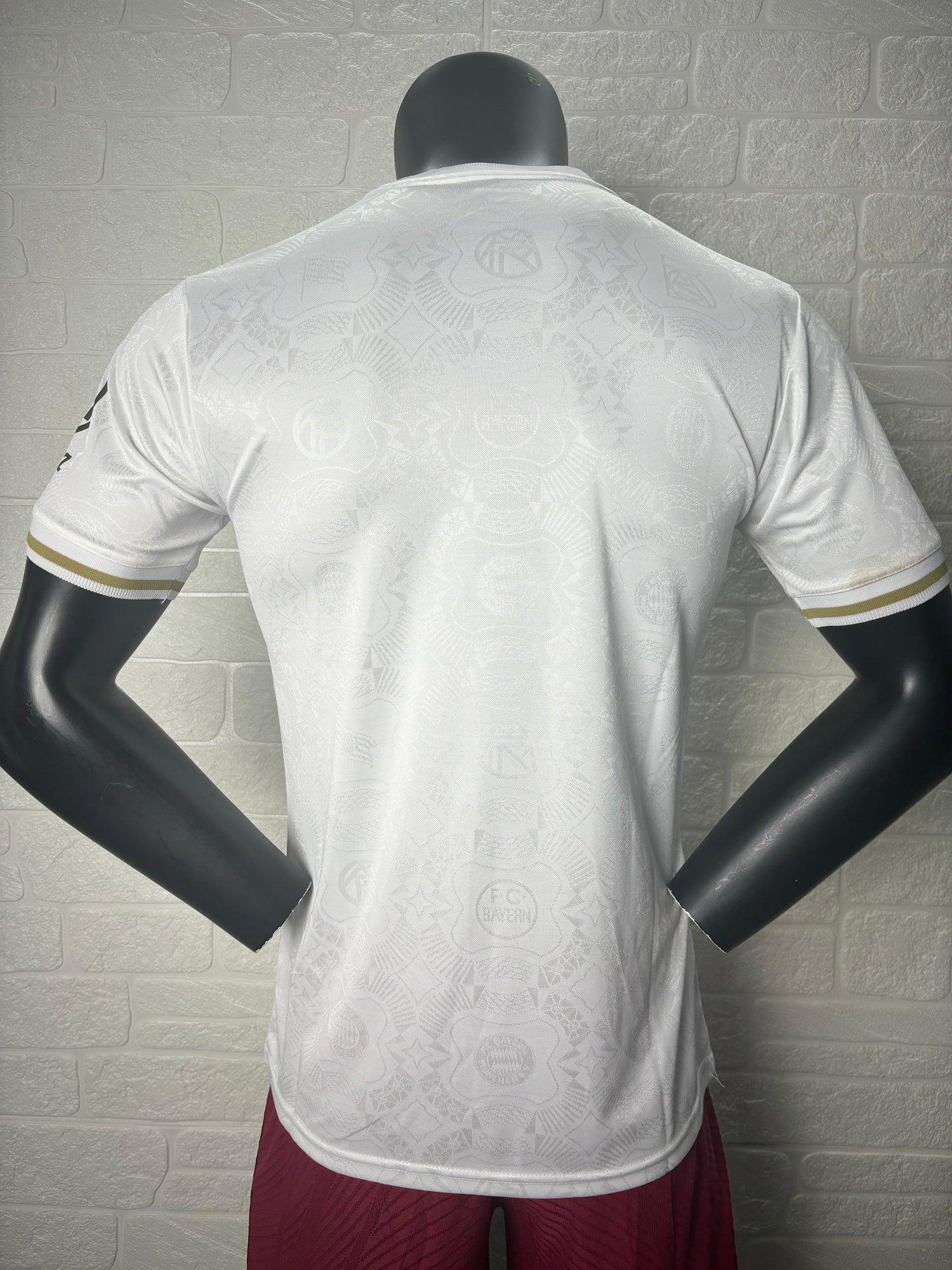 2025-26 Bayern Munich 125th Anniversary Edition White Player Version Jersey