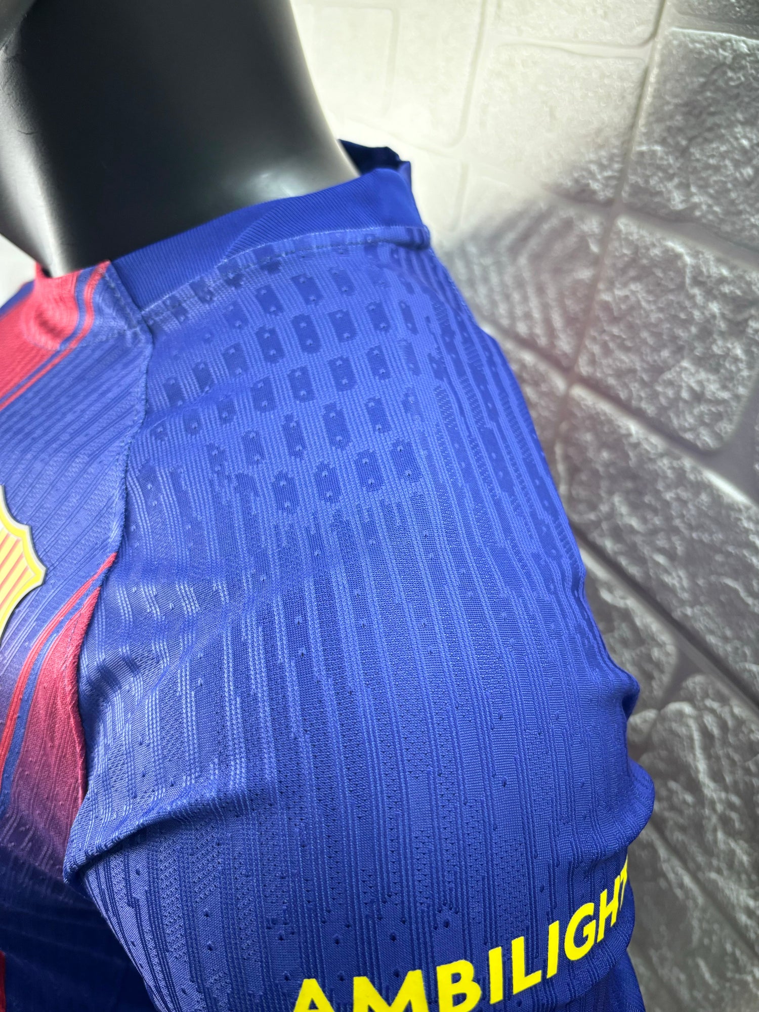 2025-26 FC Barcelona Home Long Sleeve Player Version Jersey