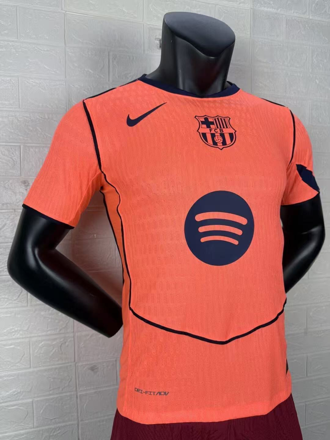 2025-26 FC Barcelona Second Away Player Version Jersey