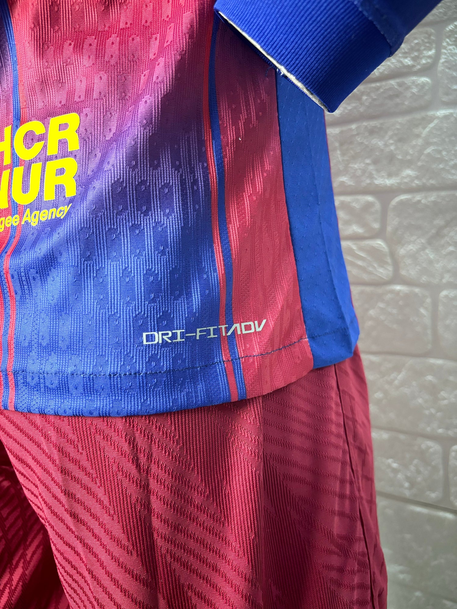 2025-26 FC Barcelona Home Long Sleeve Player Version Jersey