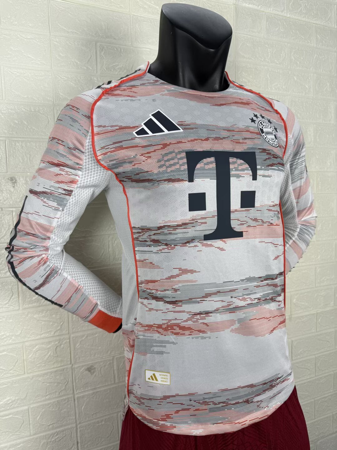 2025-26 Bayern Munich Away Long Sleeve Player Version Jersey