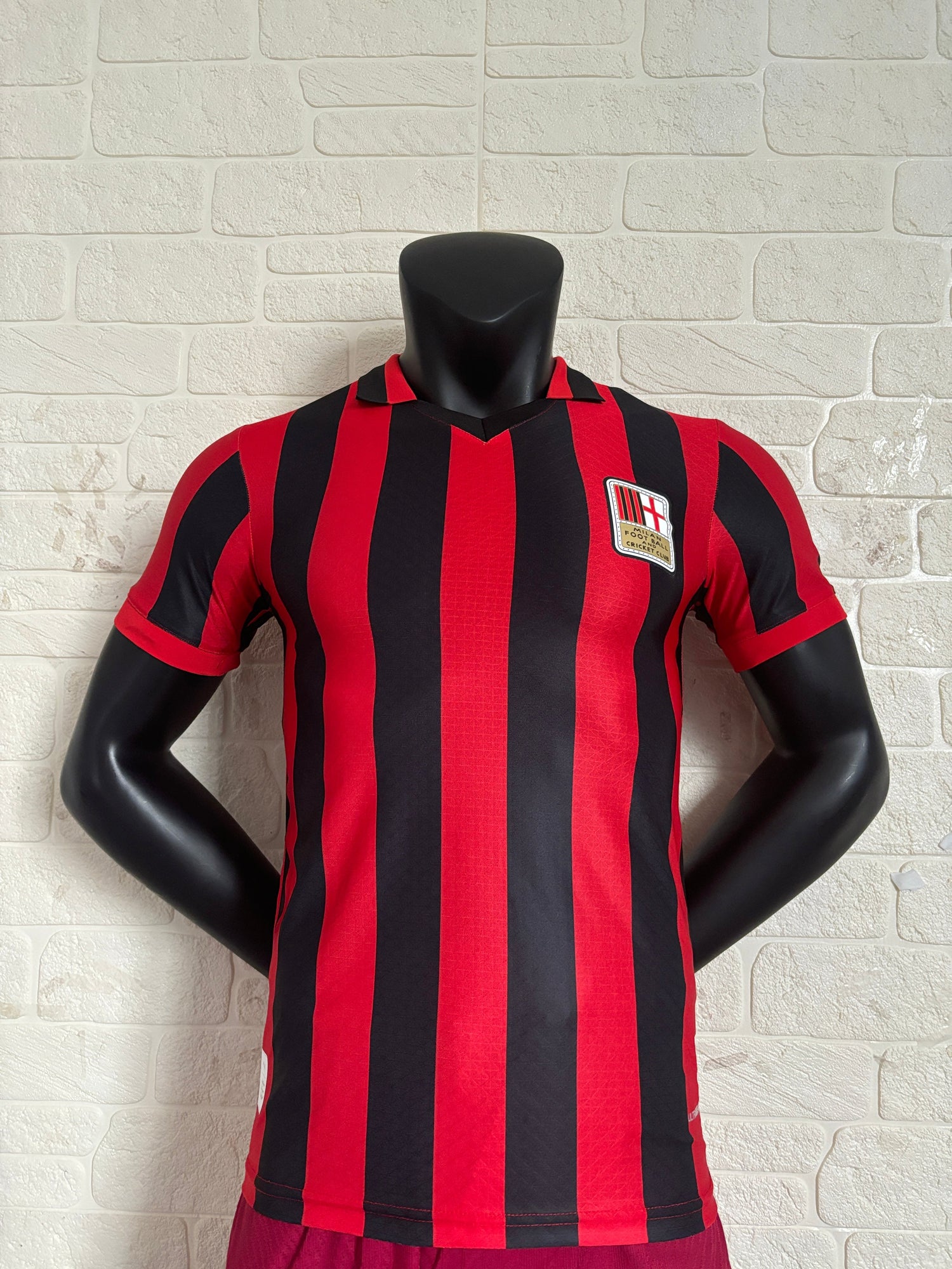 2025-26 AC Milan 125th Anniversary Edition Red Player Jersey