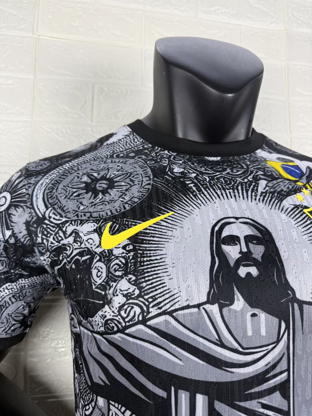 2025-26 Brazil Grey Player Version Jersey