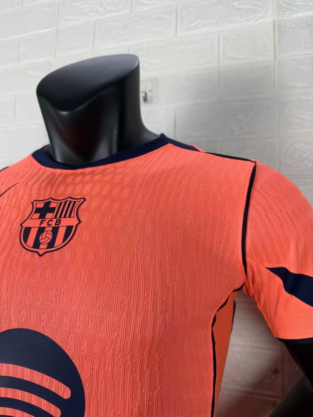 2025-26 FC Barcelona Second Away Player Version Jersey