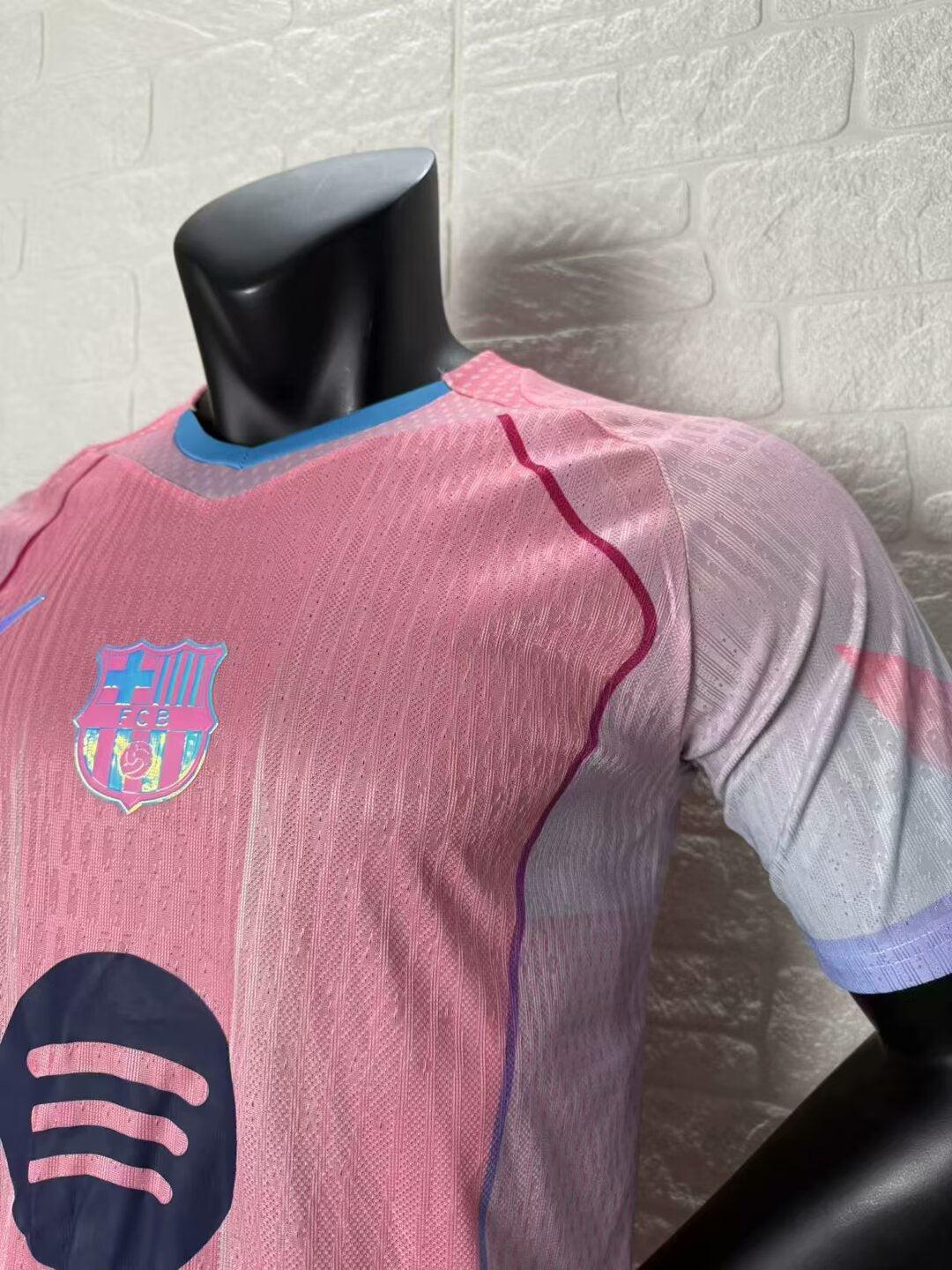 2025-26 FC Barcelona Special Edition Pink Player Version Jersey