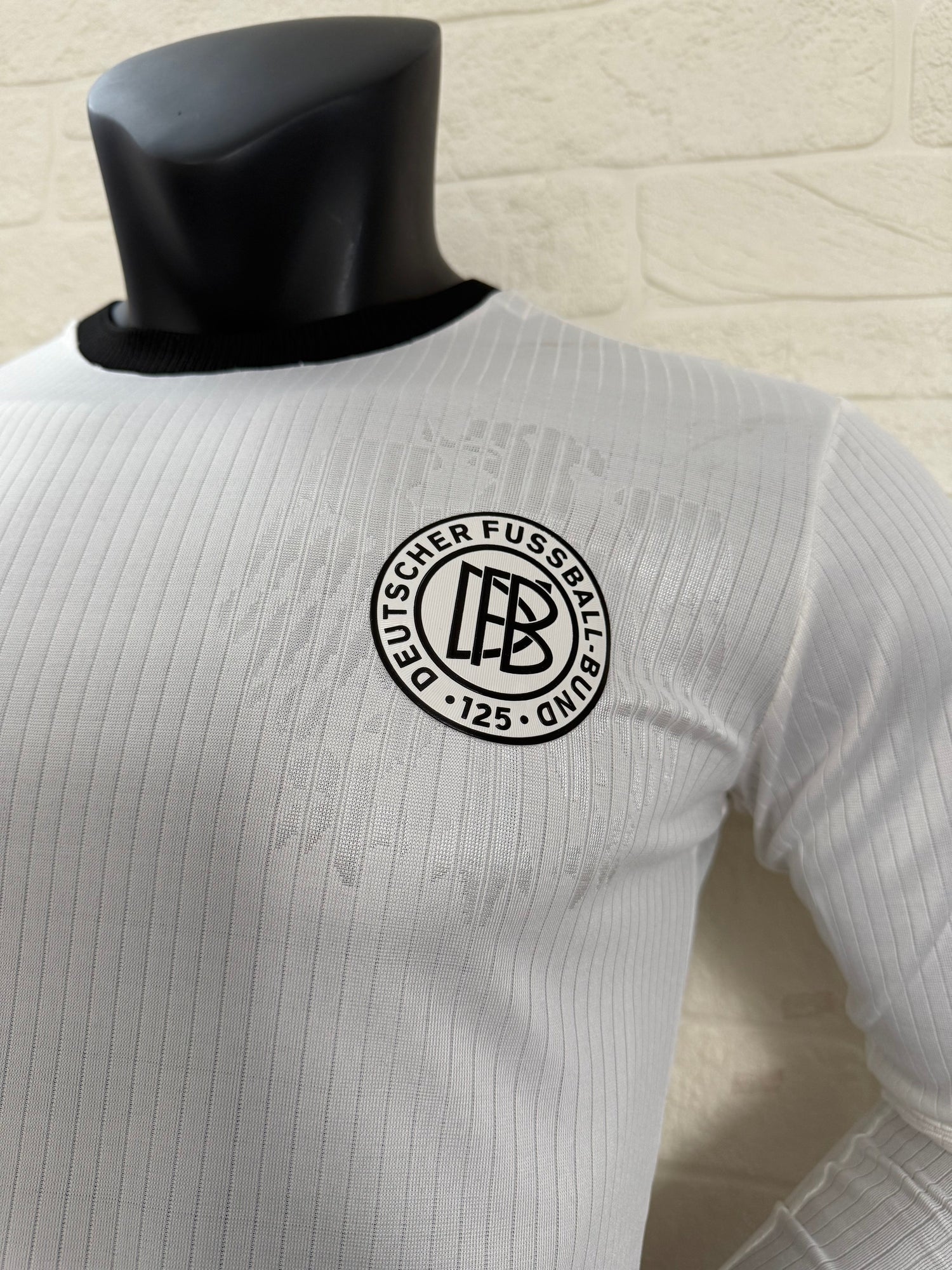 2025-26 Germany 125th Anniversary Long Sleeve Player Version Jersey